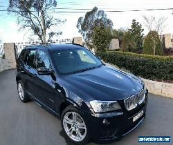 2012 BMW X3 F25 xDrive30d Wagon 5dr Steptronic 8sp 4x4 3.0DT [MY12.5] Blue A for Sale